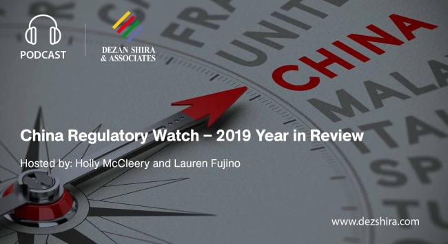 China Regulatory Watch - 2019 Year in Review