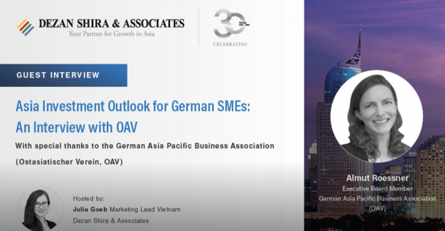 German SMEs with Business in Asia - Interview with Almut Roessner